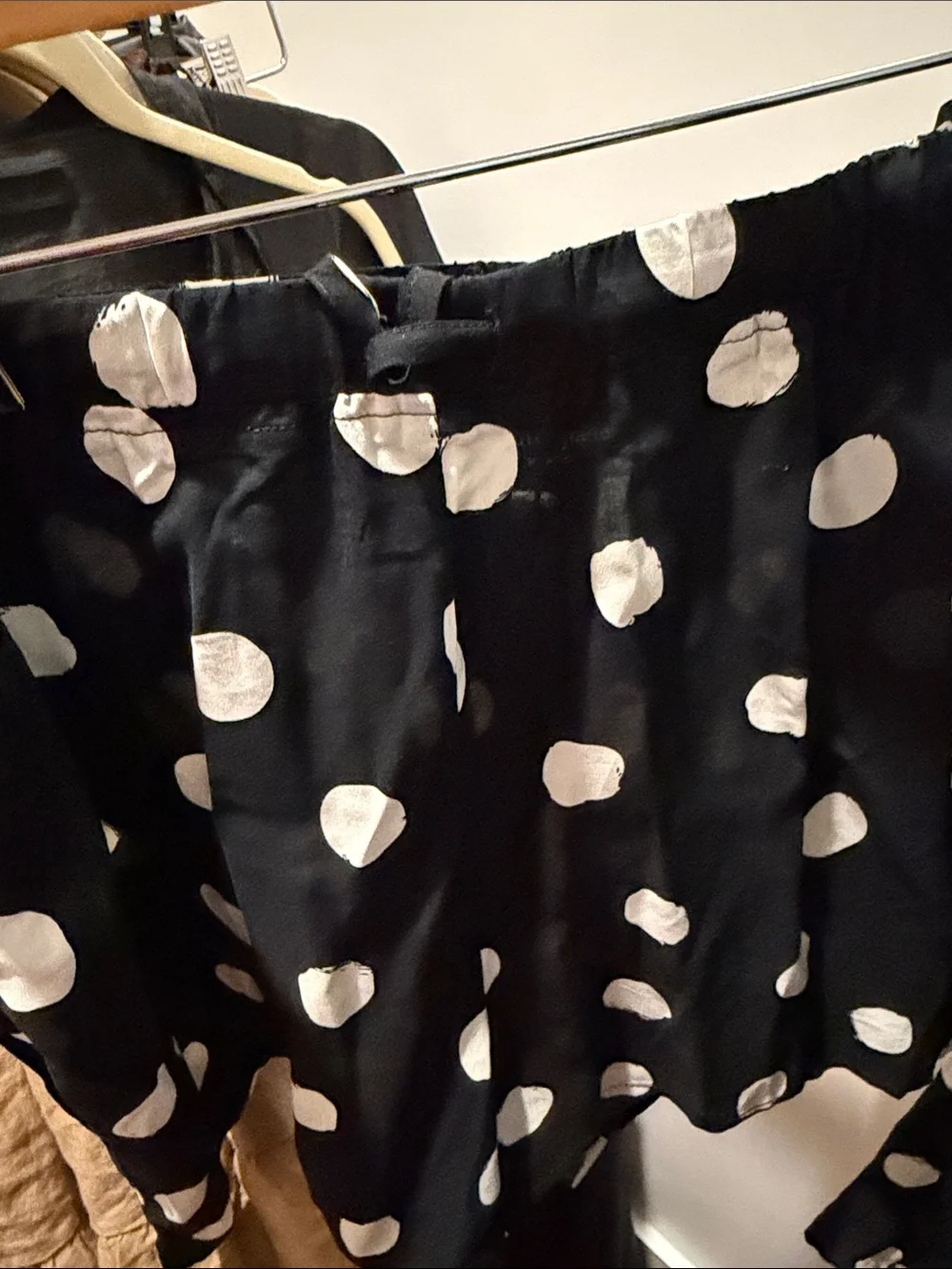Kate Spade Polka Dot Short Sleeve Button-Up Top and Shorts Set - Black/White(bw)